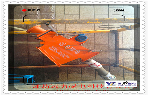 管道除鐵器，管道式除鐵器，水泥廠管道式除鐵器使用方法您知道多少