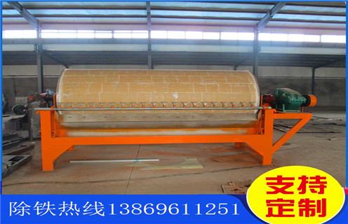 永磁筒磁選機(jī)，湖北磁選機(jī)永磁筒原理_遠(yuǎn)力湖北磁選機(jī)永磁筒原理使用注意事項(xiàng)磁場分布圖